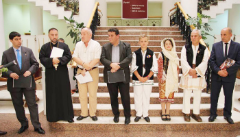 Meșterul popular Dan Gherasimescu,  „Omul pasăre al românilor”, a expus la Biblioteca Județeană ”Dinicu Golescu” Argeș