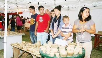 Tabere de meşteşuguri tradiţionale pentru copiii din Argeş,  în cadrul Sărbătorilor Argeşului şi Muscelului