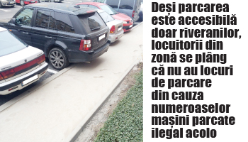 Parcarea de la Cinema București, în continuare, locul preferat al taximetriștilor ilegali