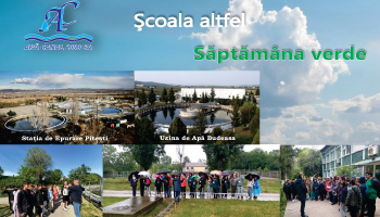 ”Școala altfel” și ”Săptămâna verde” – Porți deschise la Apă Canal 2000 S.A. Pitești