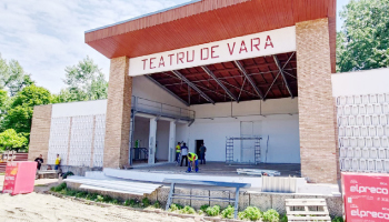 Au început lucrările la Teatrul de Vară  din parcul Ștrand. Va fi o adevărată bijuterie