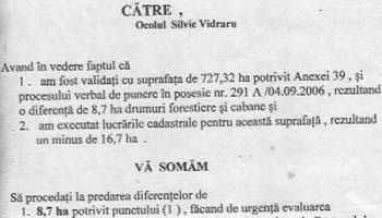 Moşnenii Arefeni, împiedicaţi de autorităţi să-şi ia pădurile de la Vidraru