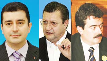 Deputaţii Vasilică, Duvăz, Gerea şi Boureanu – destul de absenţi  în ultima perioadă