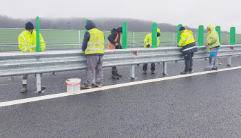 Pro Infrastructura: ”Sperăm că graba nu a stricat treaba. S-a lucrat pe umezeală/ploaie și temperaturi neprielnice, atât la Merișani cât și la Bascov”
