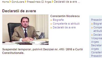 Consiliul Judeţean spune STOP declaraţiilor de avere!