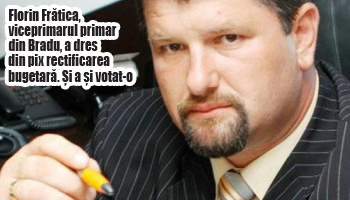 Situație incredibilă la Bradu!!! Florin Frătică inițiază proiecte de hotărâri,  ca primar, apoi  le votează, tot el, ca și consilier local