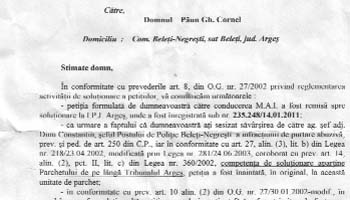 Păun Cornel, cetăţeanul din Beleţi-Negreşti care l-a executat silit pe primar, nu se lasă