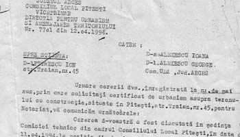 Incredibil dar adevărat! Unui cetăţean din Piteşti nu i se recunoaşte dreptul de proprietate