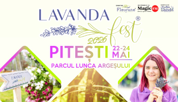 Lavanda Fest revine la Pitești, în faimosul oraș al lalelelor!