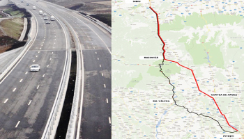 Lucrările la Autostrada Sibiu-Pitești continuă… pe datorie!