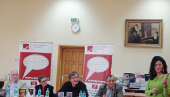Aura Christi și Alex Ștefănescu,  într-o lansare eveniment la Biblioteca Județeană ”Dinicu Golescu” Argeș