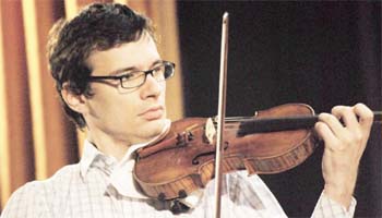 Alexandru Tomescu şi vioara Stradivarius la Piteşti