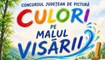 Concurs de pictură, pentru elevi, pe malul lacului Budeasa