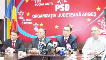 Ponta a venit să-l sprijine pe Nicolescu