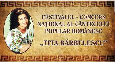 Topoloveni, 2-3 aprilie FESTIVALUL CONCURS NAȚIONAL AL CÂNTECULUI POPULAR ROMÂNESC „TITA BĂRBULESCU”
