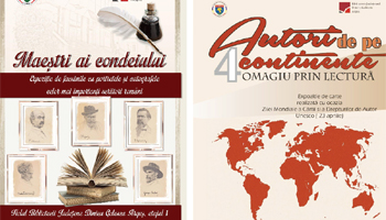 ZIUA BIBLIOTECARULUI SĂRBĂTORITĂ PRIN DOUĂ NOI EXPOZIȚII, LA BIBLIOTECA JUDEȚEANĂ ARGEȘ