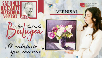 ”O CĂLĂTORIE SPRE INTERIOR” – NOUA EXPOZIȚIE  DE ARTĂ VIZUALĂ A BIBLIOTECII JUDEȚENE ARGEȘ