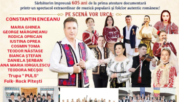 Ziua Orașului Topoloveni – 605 ani de atestare documentară (19 iunie 1421-19 iunie 2026)