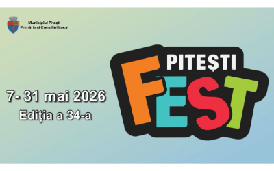 Zilele Municipiului Pitești – Pitești Fest, ediția a 34-a: o lună de evenimente pentru toate gusturile!
