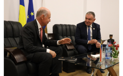 Ambasadorul Cehiei în România s-a întâlnit cu primarul Piteștiului