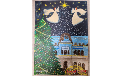 Câștigătorii concursului de pictură „Magia Târgului de Crăciun Pitești, în desenele copiilor” – ediția 2025!