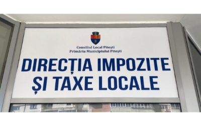 Pitești. Persoanele juridice care își achită integral obligațiile fiscale până la 31 martie au reducere de 10%