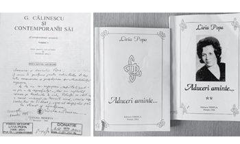 In Memoriam – profesor Livia Popa  (4 iulie 1936 – 23 ianuarie 2001)