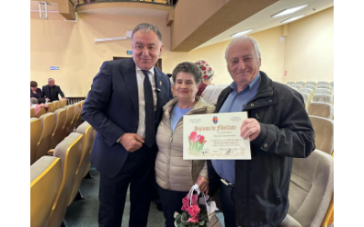 67 de cupluri din Pitești au fost premiate la împlinirea a 50 și 60 de ani de căsnicie