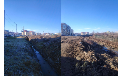 Gentea: ”Vom avea o infrastructură de gestionare a apelor pluviale care va reduce considerabil riscul de inundaţii în zona Tancodrom”