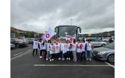 Sindicaliștii SANITAS protestează în fața Guvernului