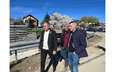 Primarul Gentea: ”Lucrările la canalul de scurgere de pe pârâul Turcești sunt aproape finalizate”