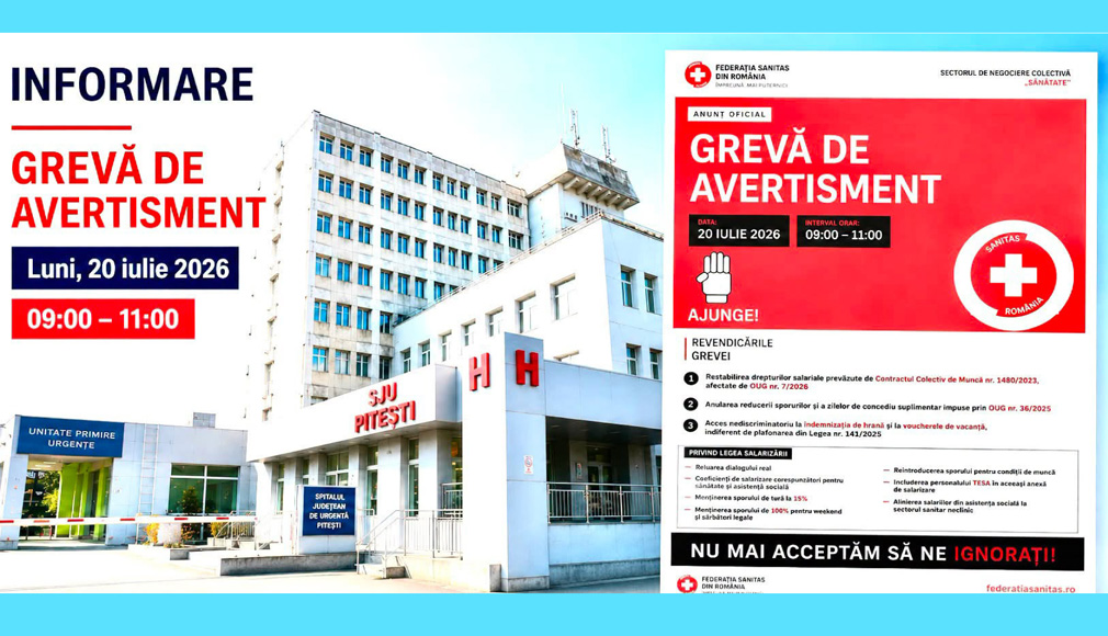 Greva de la Județean va fi resimțită la nivel de secții medicale!