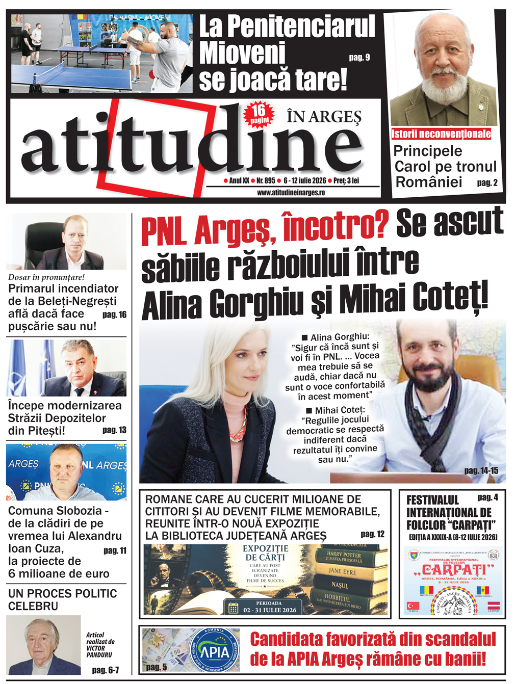 Ediția curentă a ziarului