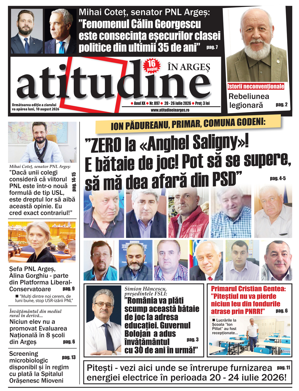 Ediția curentă a ziarului