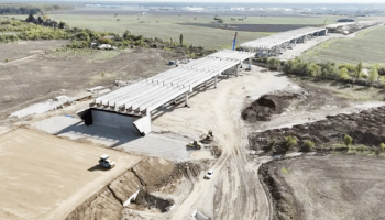 A0 Nord, lotul 1 (Joița-Corbeanca), conectată la Autostrada București – Pitești, e gata în proporție de peste 60%