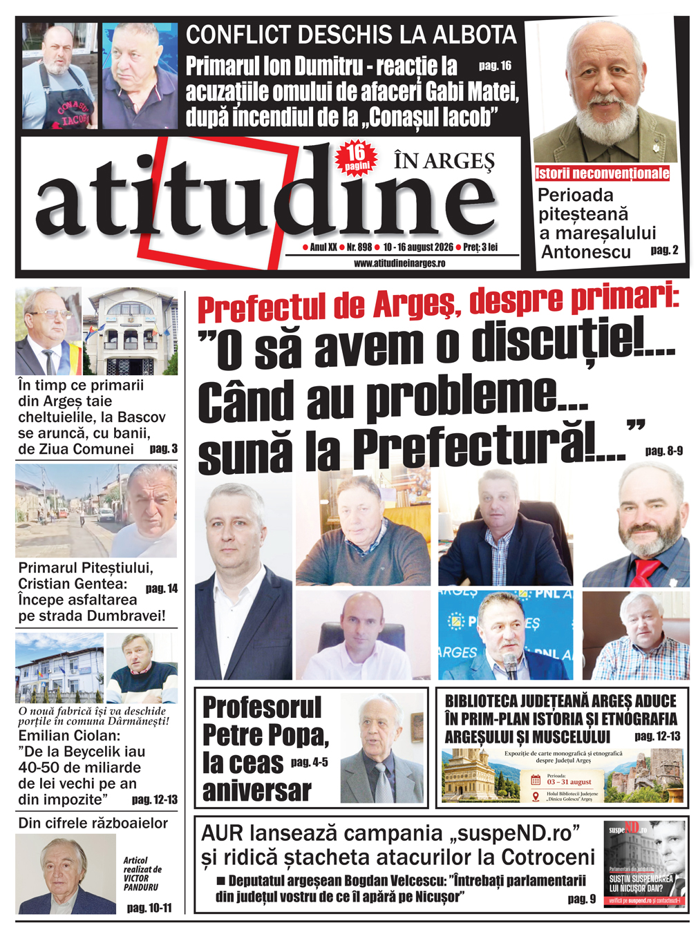 Ediția curentă a ziarului