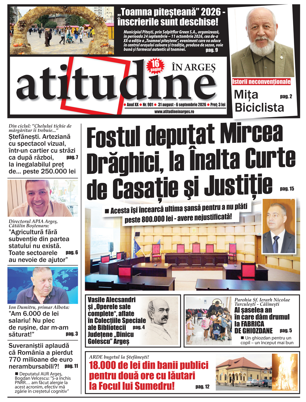 Ediția curentă a ziarului