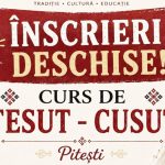 Centrul „Doina Argeșului” deschide înscrierile la cursul de Țesut – Cusut