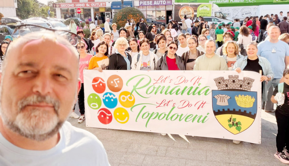 Topoloveni. Let’s Do It, România – împreună pentru un oraș mai curat!