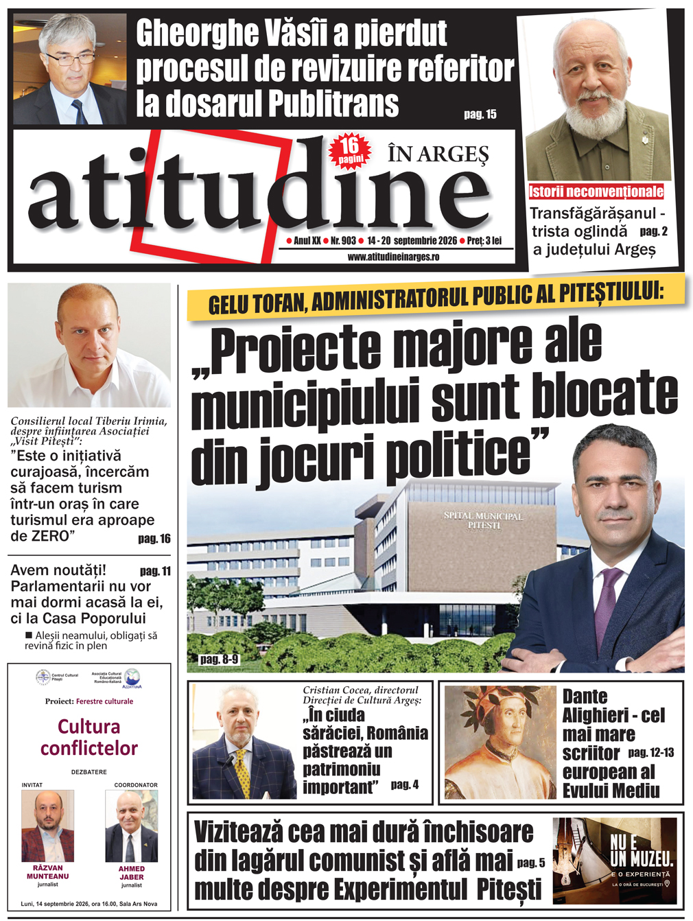 Ediția curentă a ziarului