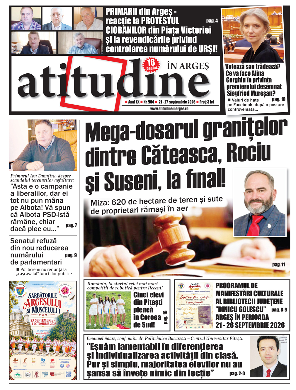 Ediția curentă a ziarului