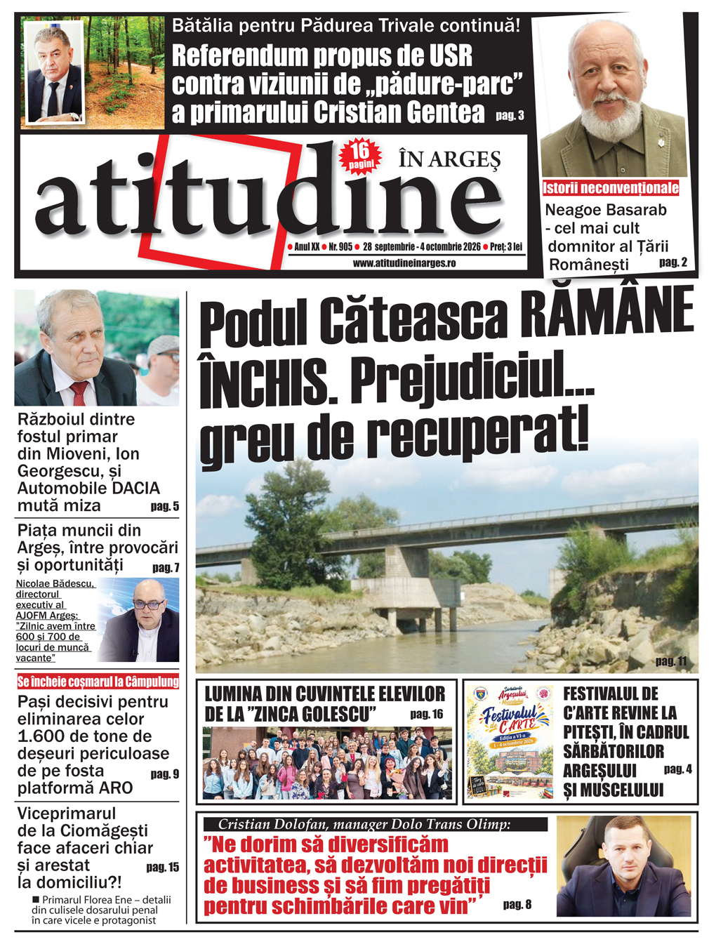 Ediția curentă a ziarului