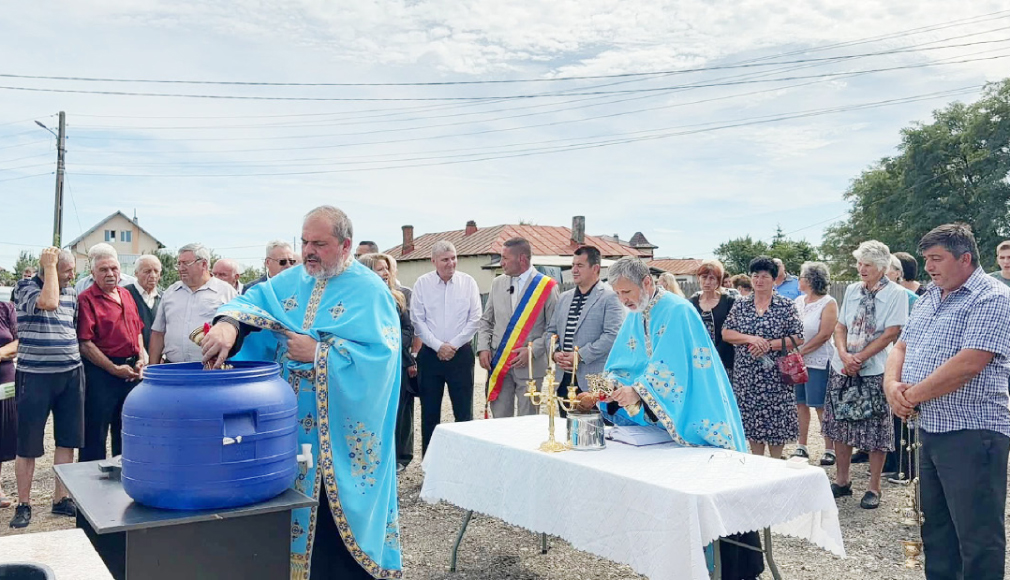 Izvor de apă nou, la Bradu