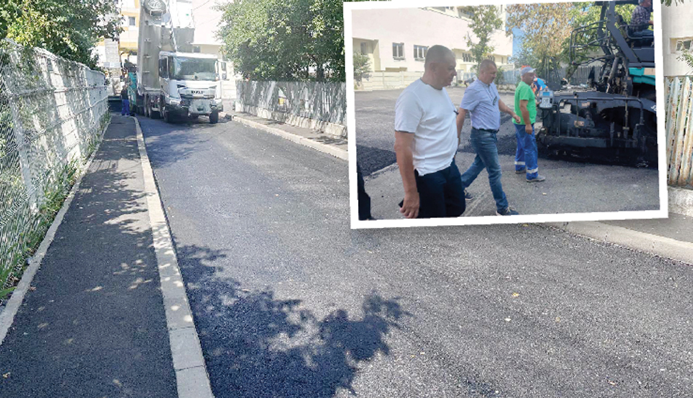 Pitești. Aleea George Ștephănescu din Găvana a fost reparată și asfaltată
