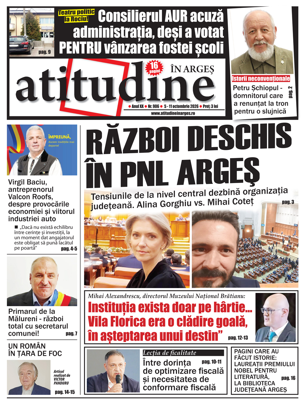 Ediția curentă a ziarului