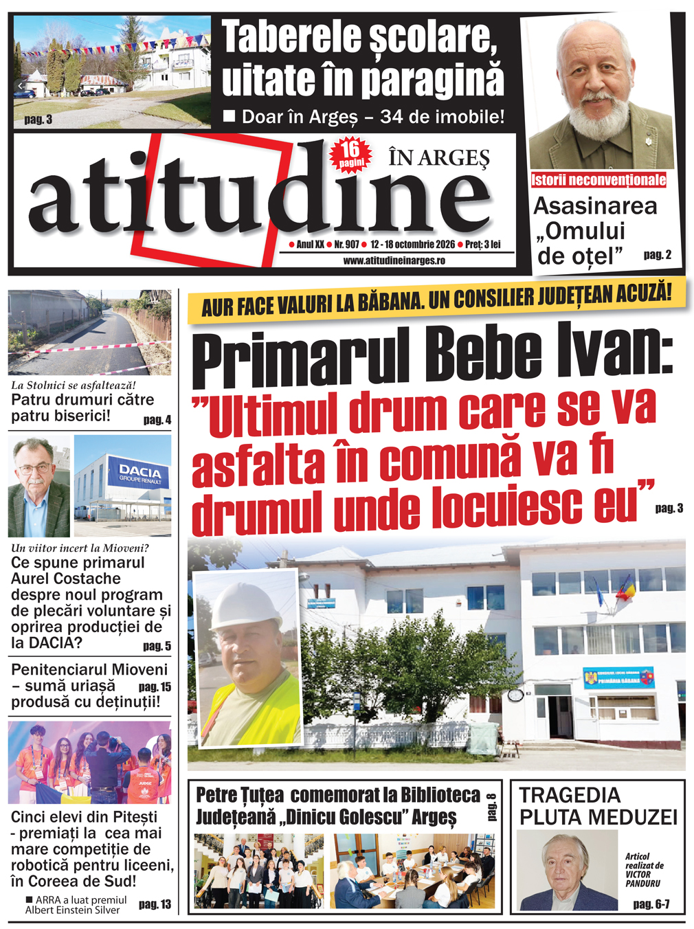 Ediția curentă a ziarului