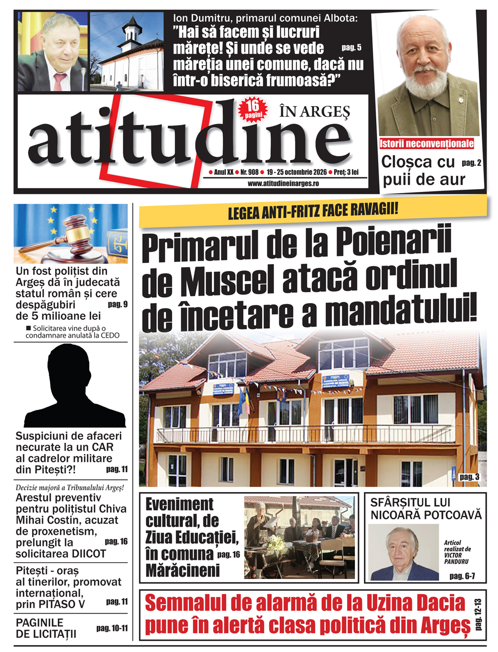 Ediția curentă a ziarului