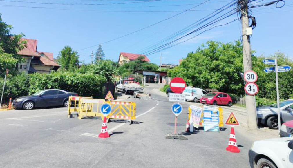 Circulație închisă temporar pe strada Schitului pentru lucrări de asfaltare