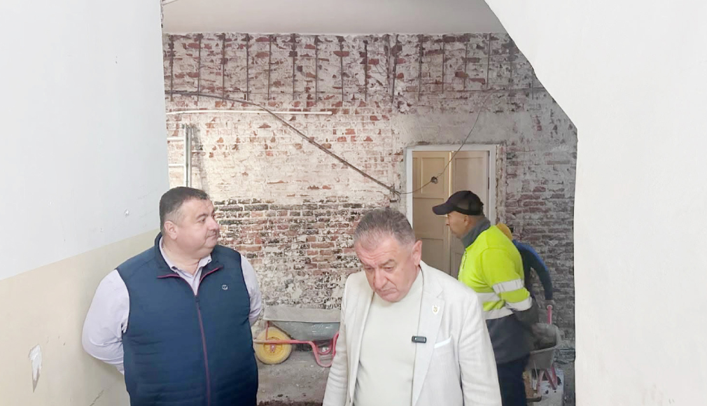 Primarul Piteștiului, vizită la șantierul Colegiului Economic „Maria Teiuleanu”
