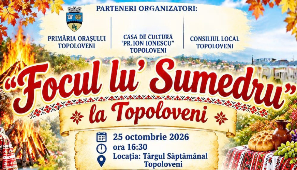 Hai la Focul lu’ Sumedru, la Topoloveni!